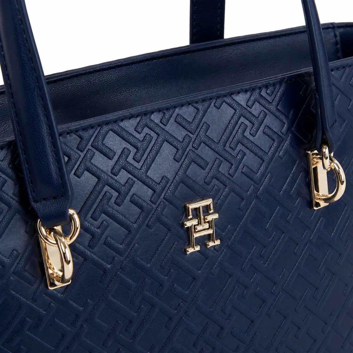 Tommy Hilfiger Th Refined Mini Tote Mono AW0AW16002-NVY - Navy