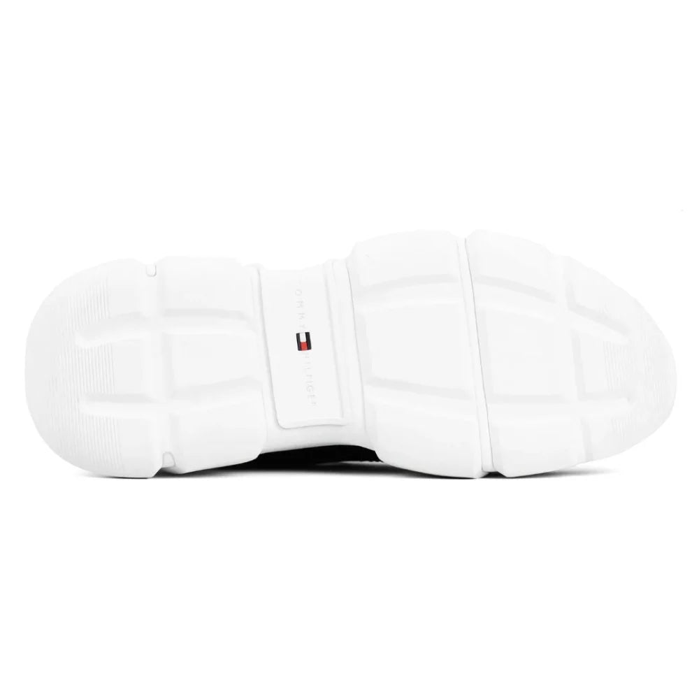 Tommy Hilfiger TH RWB Detail Runner WMN Unisex - BLKWHT