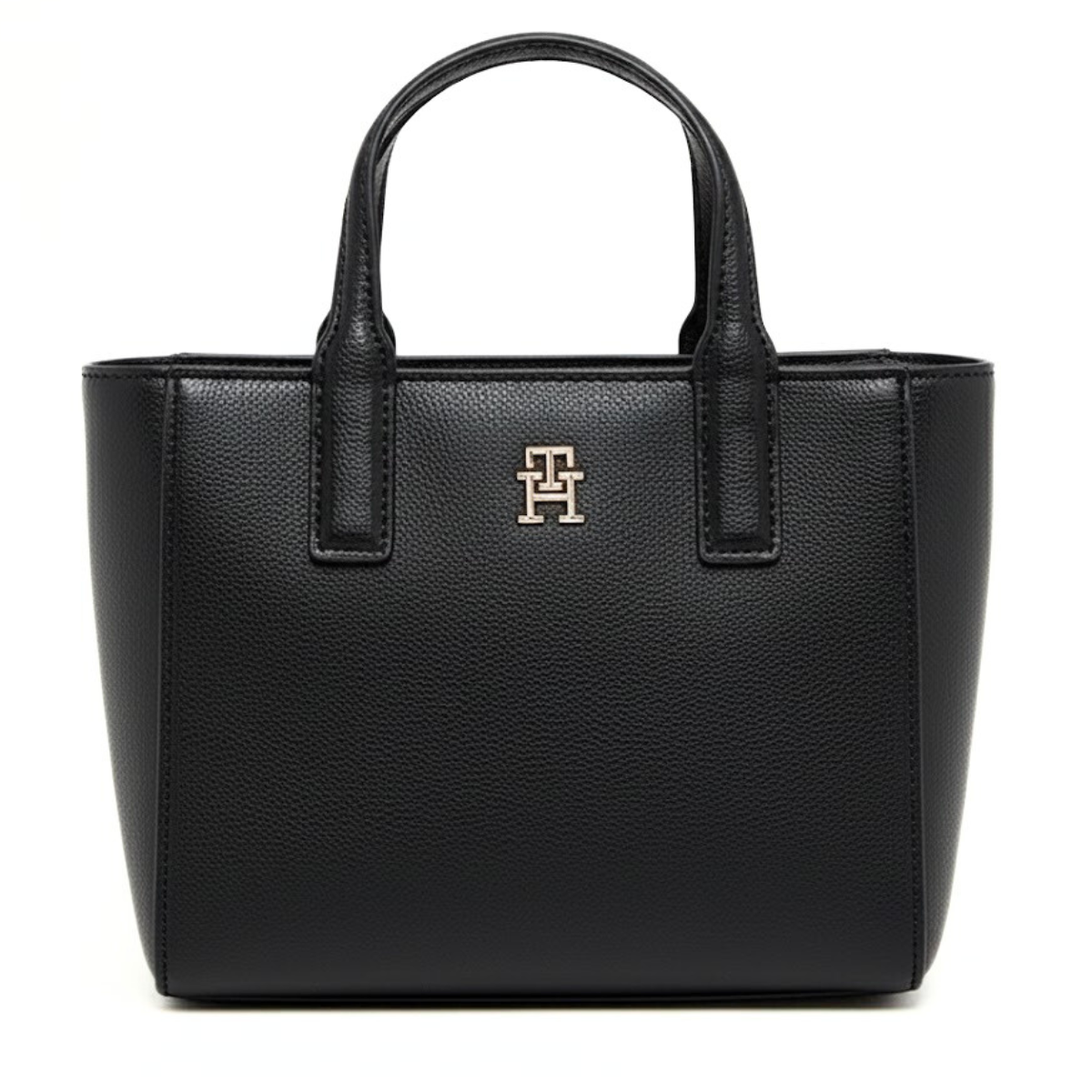 Tommy Hilfiger TH Soft Logo Strap Tote Women - BLK - Black