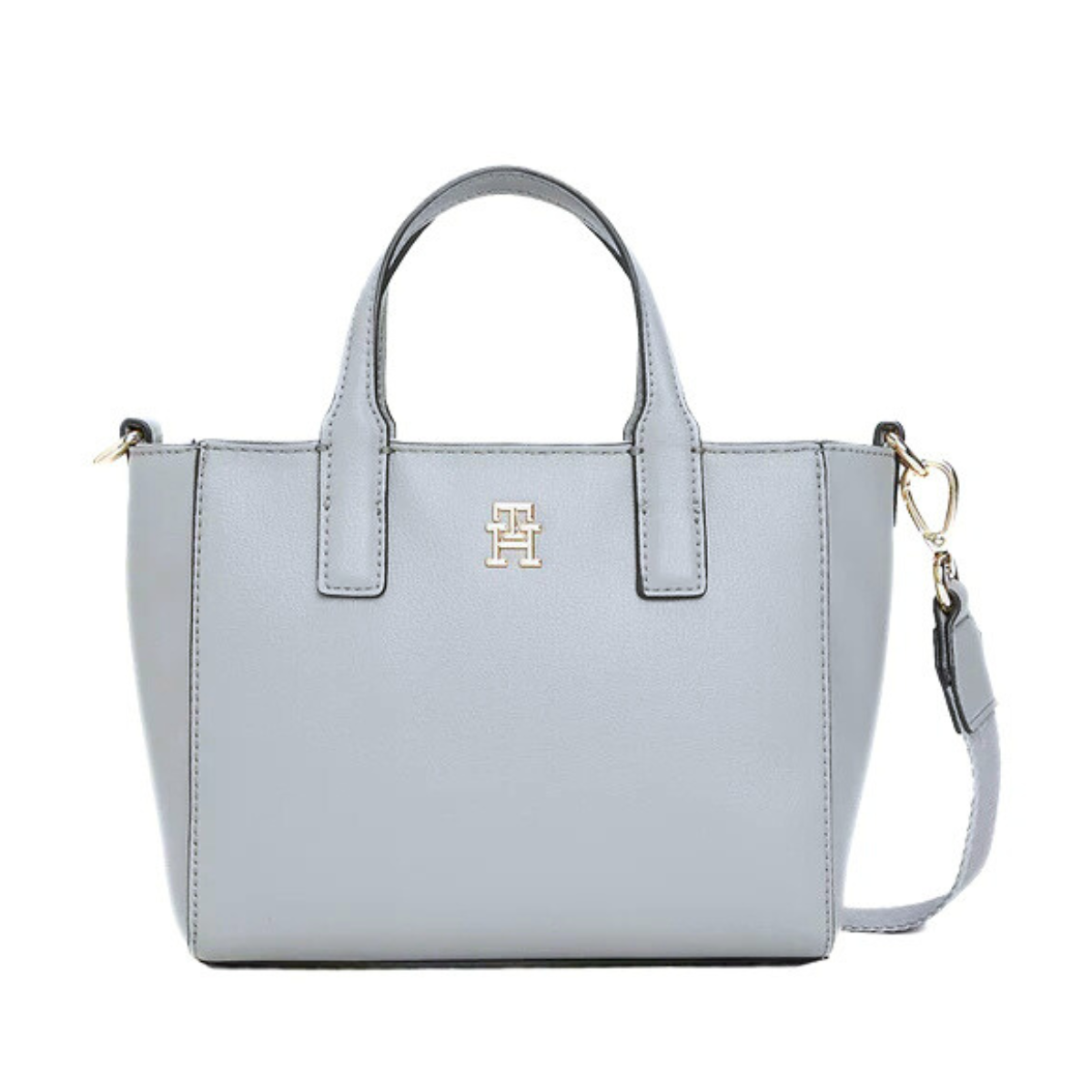Tommy Hilfiger TH Soft Logo Strap Tote Women - MNTGRY - Mint Grey