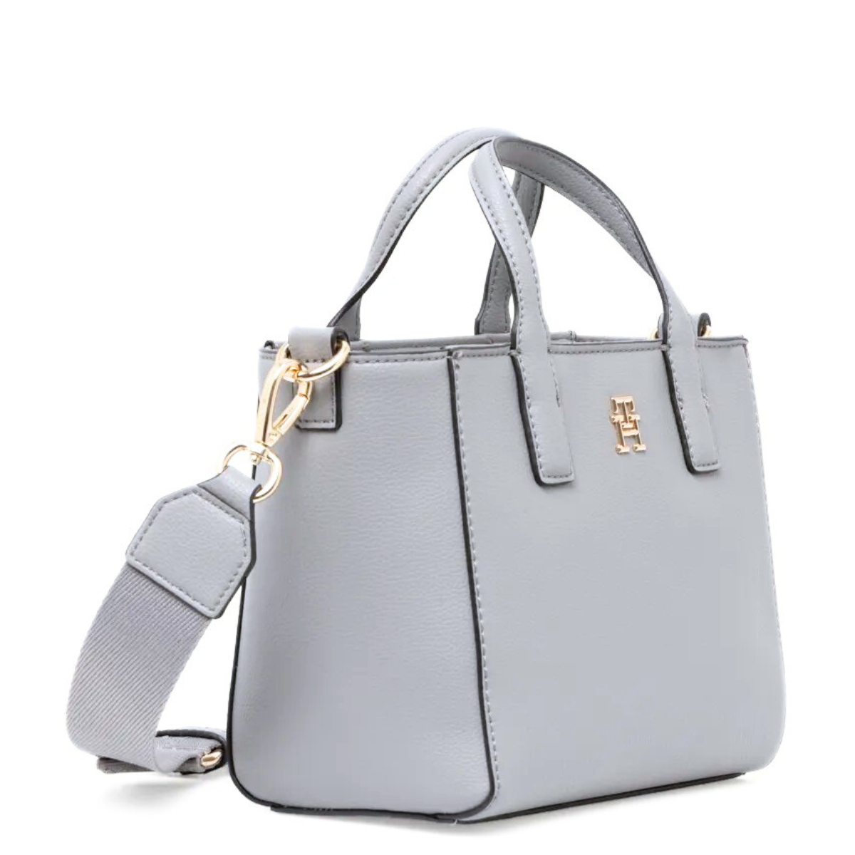 Tommy Hilfiger TH Soft Logo Strap Tote Women - MNTGRY - Mint Grey