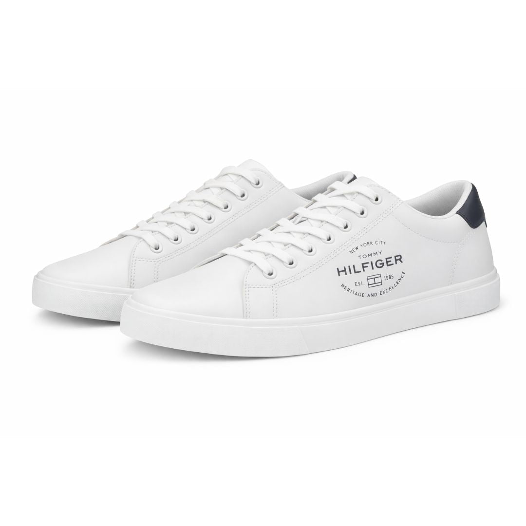 Tommy Hilfiger TH Tuscan Sneakers Men FM0FM05675-WHT - White / 40