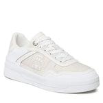 Tommy Hilfiger TH Woven Basket Sneaker Women FW0FW07289 - WHT - Shoes