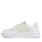 Tommy Hilfiger TH Woven Basket Sneaker Women FW0FW07289 - WHT - Shoes