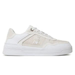 Tommy Hilfiger TH Woven Basket Sneaker Women FW0FW07289 - WHT - White / 36 Shoes