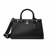 Tommy Hilfiger The American Icon Leather Tote Bag - BLK - Black