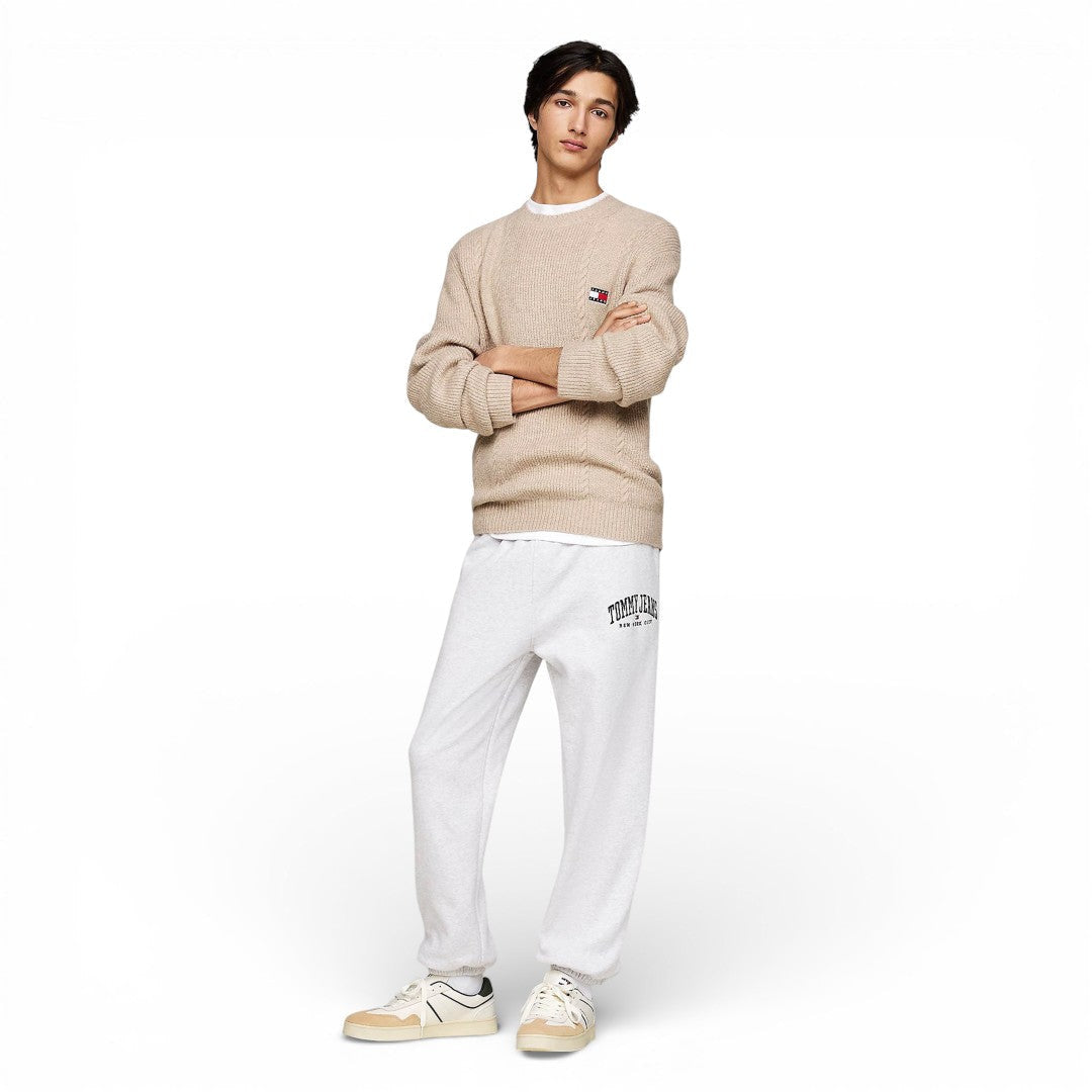 Tommy Hilfiger The Greenwich Leather Trainer Men EM0EM01462-WHTOLV