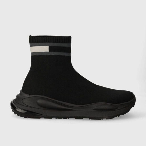Tommy Hilfiger TJM Knitted Mid Cut Sneaker Men EM0EM01202 - BLK - Black / 40 Shoes