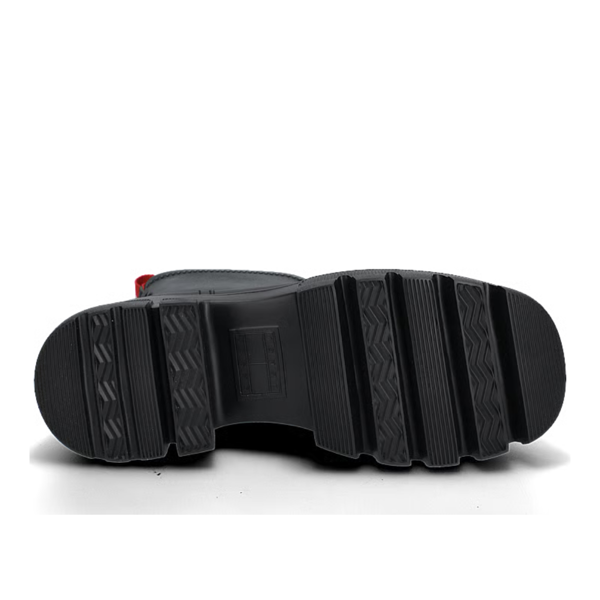 Tommy Hilfiger TJW CHUNKY CHELSEA BOOT MIX MAT - BLK