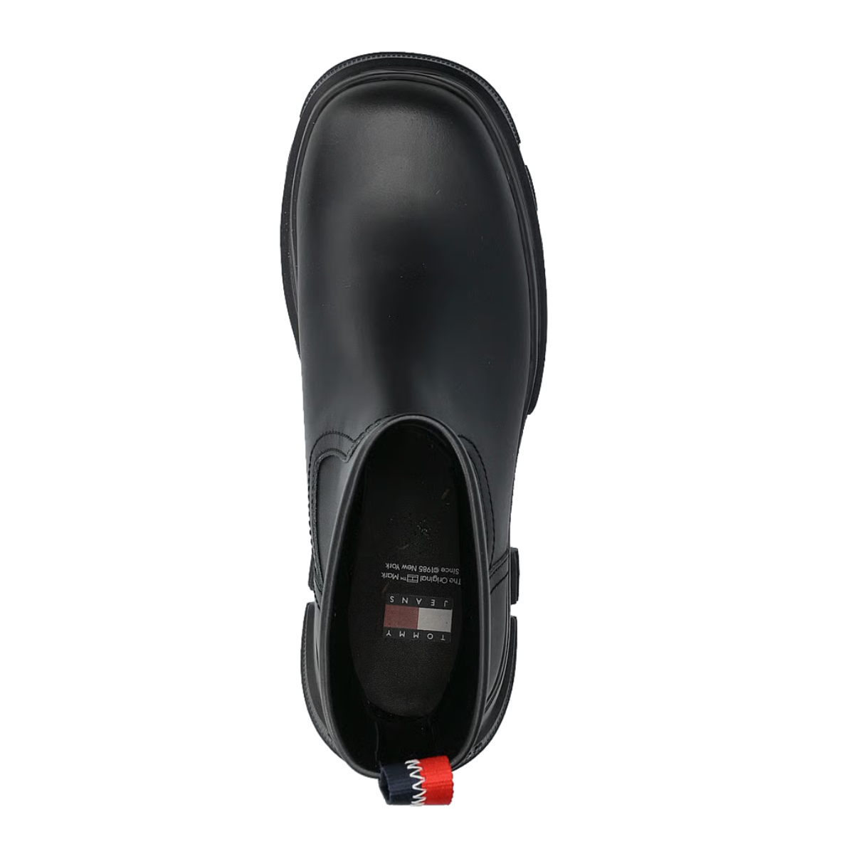 Tommy Hilfiger TJW CHUNKY CHELSEA BOOT MIX MAT - BLK
