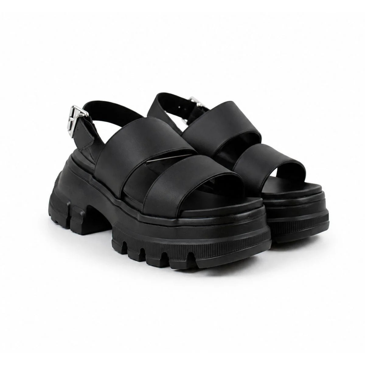 Tommy Hilfiger Tjw Chunky City Sandal Women EN0EN02750 - BLK - Black / 36