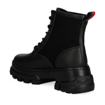 Tommy Hilfiger TJW CHUNKY LACE UP BOOT MIX MAT - BLK