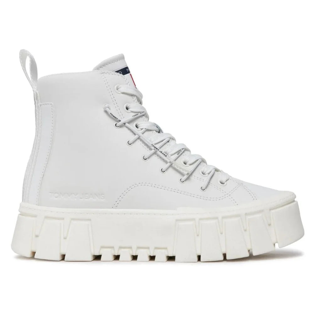Tommy Hilfiger TJW Platform MC EN0EN02498-OFFWHT - Off White / 36 / M - Shoes