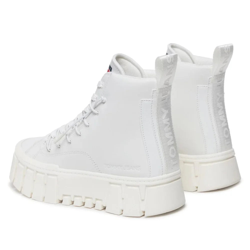 Tommy Hilfiger TJW Platform MC EN0EN02498-OFFWHT - Shoes