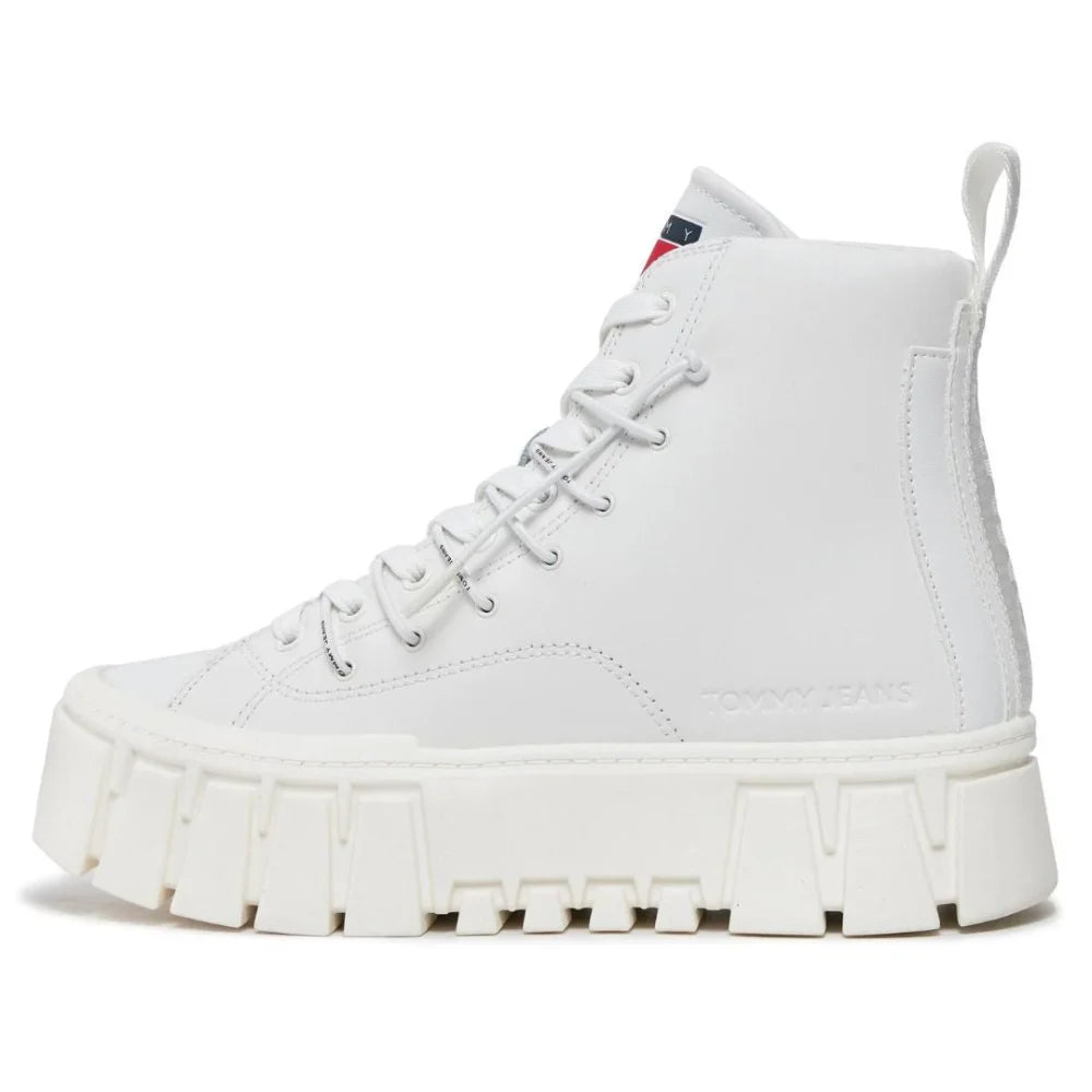 Tommy Hilfiger TJW Platform MC EN0EN02498-OFFWHT - Shoes
