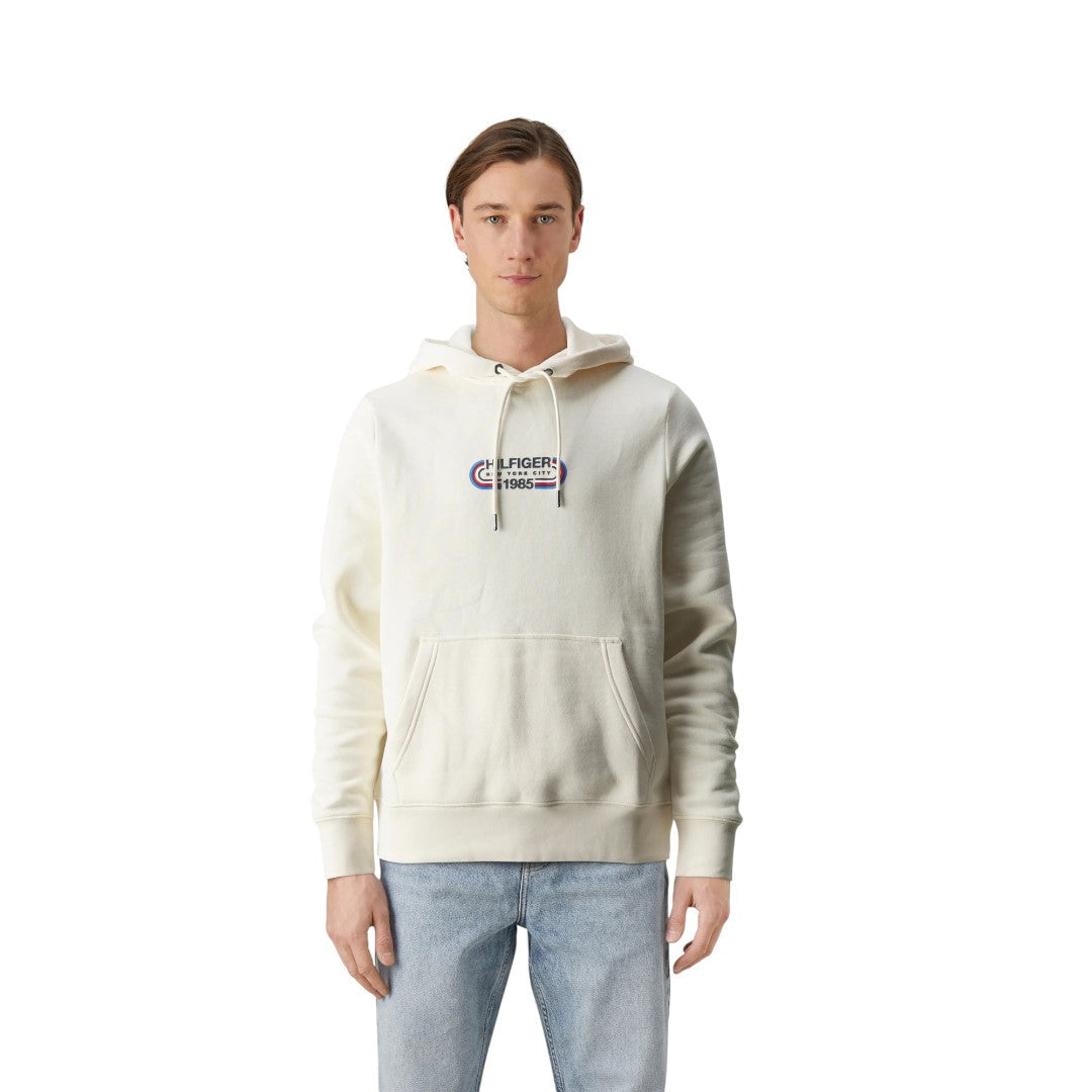 Tommy Hilfiger Track Graphic Hoodie Men MW0MW34445-CRM