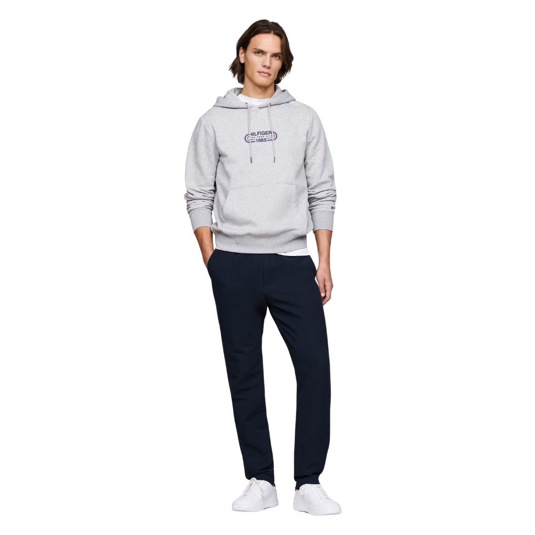 Tommy Hilfiger Track Graphic Hoodie Men MW0MW34445-GRY