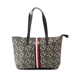 Tommy Hilfiger Travel Tote Bag - BLKGRY - Black/Gray