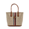 Tommy Hilfiger Travel Tote Bag for Women Jaden - BEGBRN - Beige/Brown