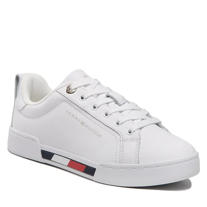 Tommy Hilfiger Tricolor Insert Sneaker Women - WHT - Shoes