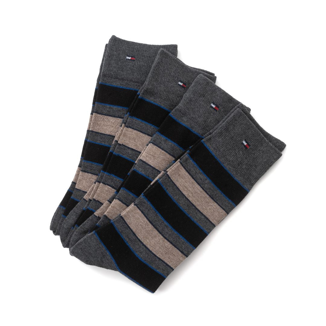 Tommy Hilfiger TROUSER SOCK 4-PACK - MULTI - C3 / 4 Pairs / OS