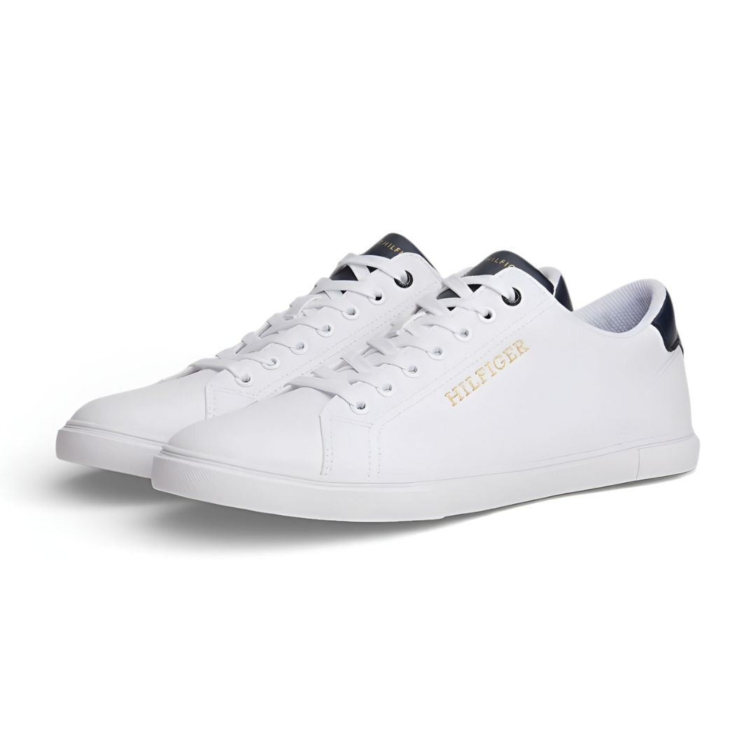 Tommy Hilfiger Tuscan Low Cut Sneakers Men FM0FM05651-WHT - White / 39