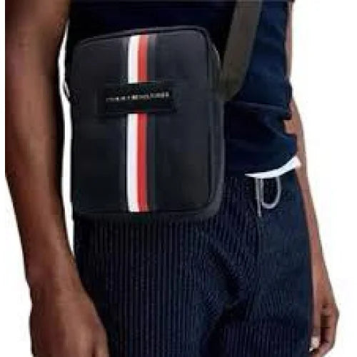 Tommy Hilfiger Uptown Nylon Mini Crossbody Bag Men - Navy - Bags