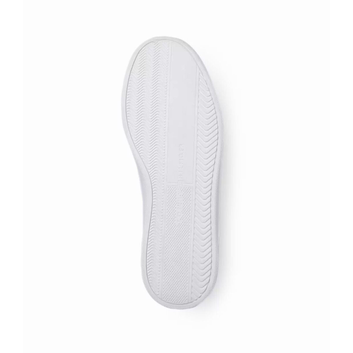 Tommy Hilfiger VACHETTA Leather Men Sneakers - WHT