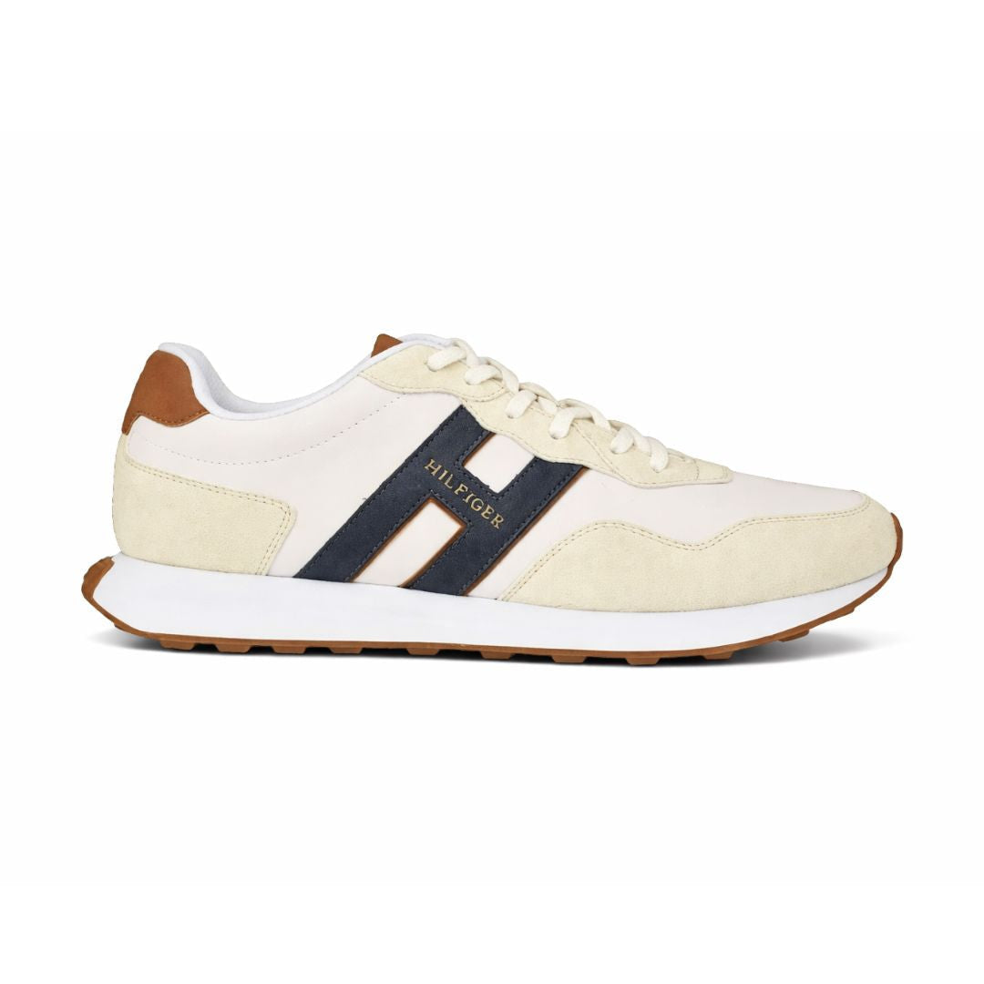 Tommy Hilfiger Vanlon Lace Up Sneakers Men - WHTGRY