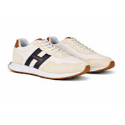 Tommy Hilfiger Vanlon Lace Up Sneakers Men - WHTGRY - White/ Gray / 39