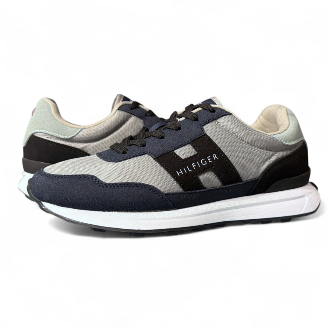 Tommy Hilfiger Vowler Sneakers Men - GRYNVY - Gray/ Navy / 40