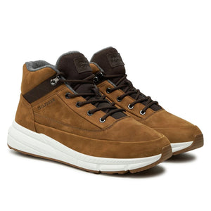 Tommy Hilfiger Warm Nubuck Hybrid B Sneakers FM0FM05189-TAN - Tan / 43