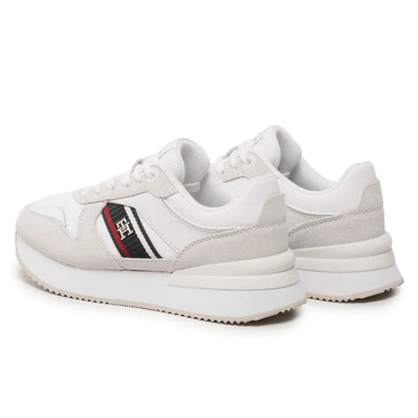 Tommy Hilfiger Webbing Runner Sneakers FW0FW07466-WHT