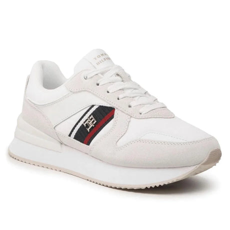 Tommy Hilfiger Webbing Runner Sneakers FW0FW07466-WHT