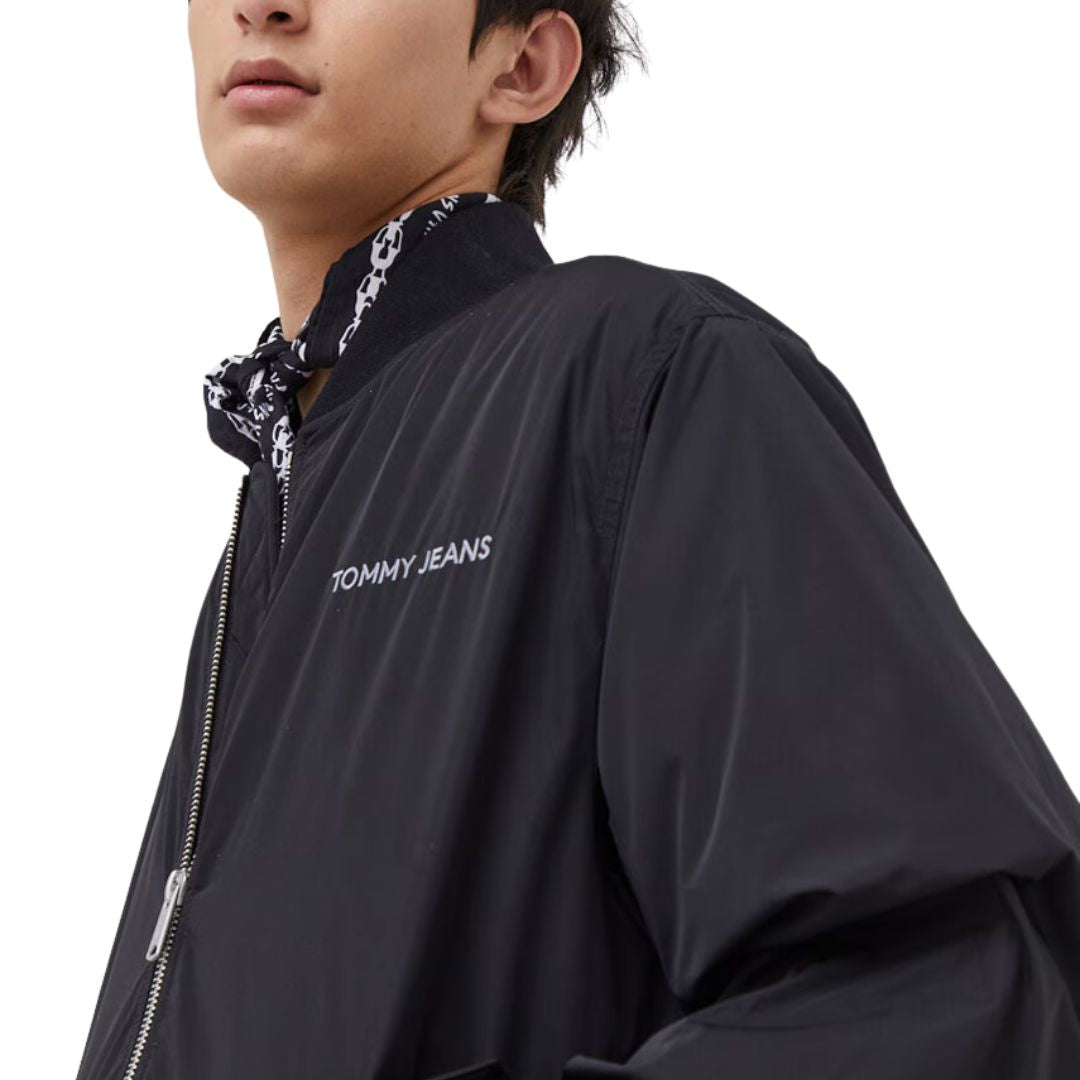 Tommy Jeans Bomber Jacket Men DM0DM17879-BLK