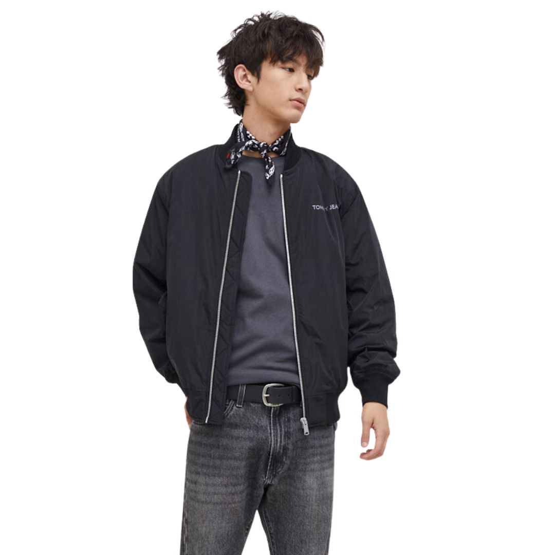 Tommy Jeans Bomber Jacket Men DM0DM17879-BLK