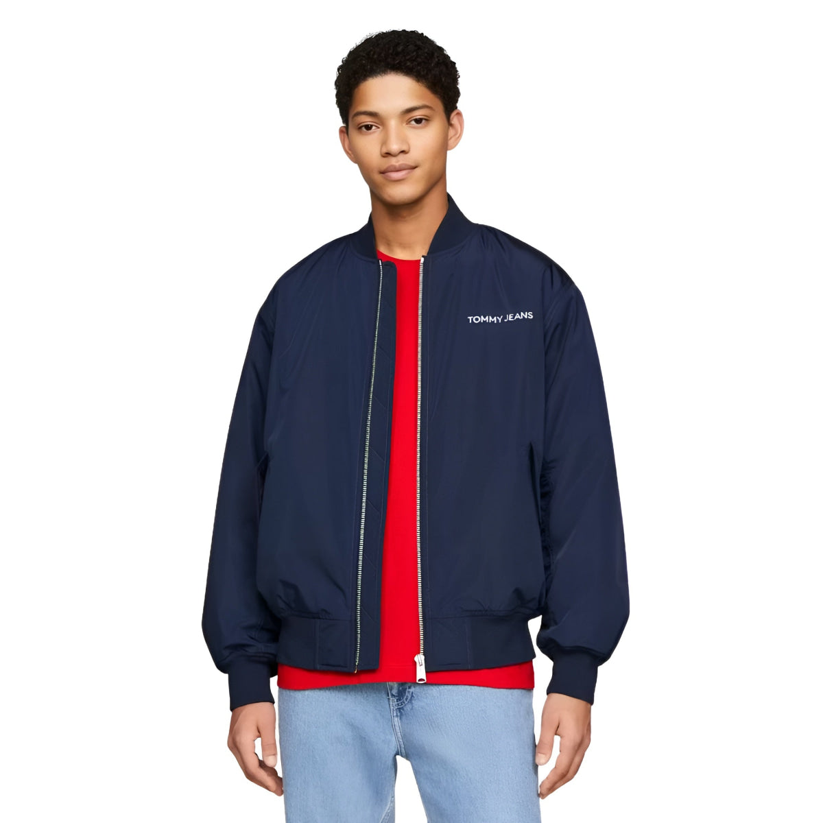 Tommy Jeans Bomber Jacket Men DM0DM17879-NVY - Navy / S