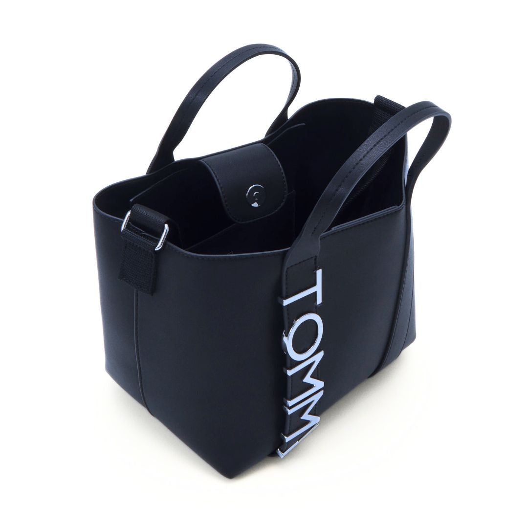 Tommy Jeans City Bold Mini Tote Bag - NVY - Navy