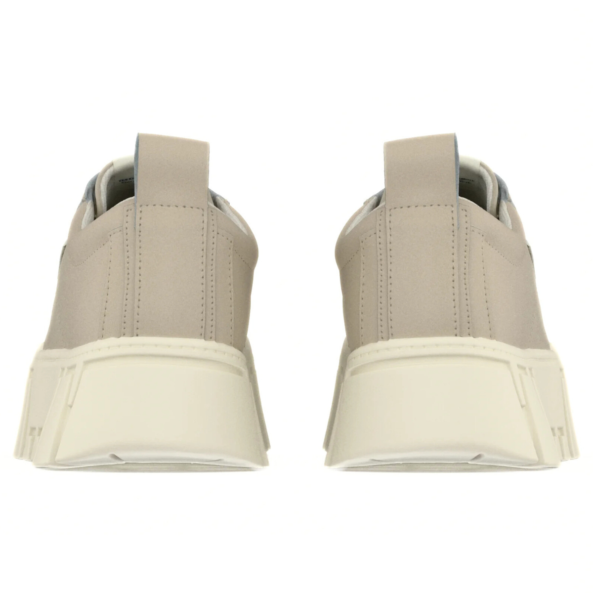 Tommy Jeans Cleat Platform Trainers With Leather - BEG