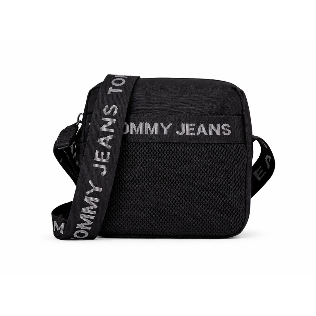 Tommy Jeans Essential Reporter Crossbody Bag AM0AM11524-BLK - Black