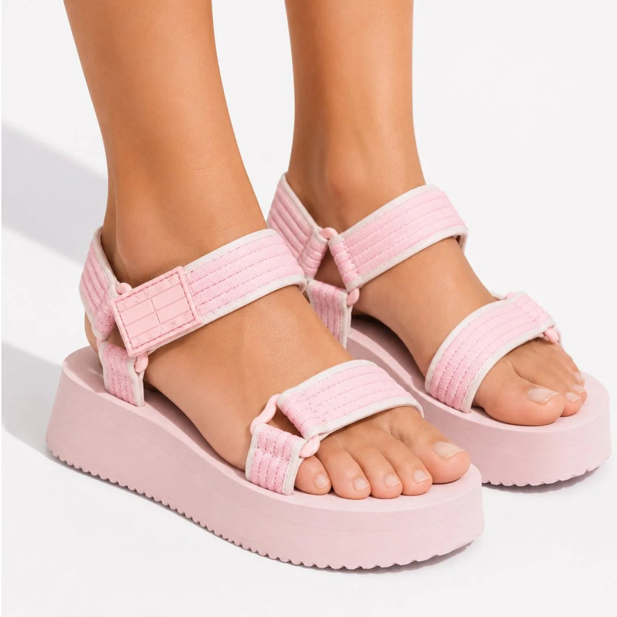 Tommy Jeans Eva Platform Sandals Women - PNK