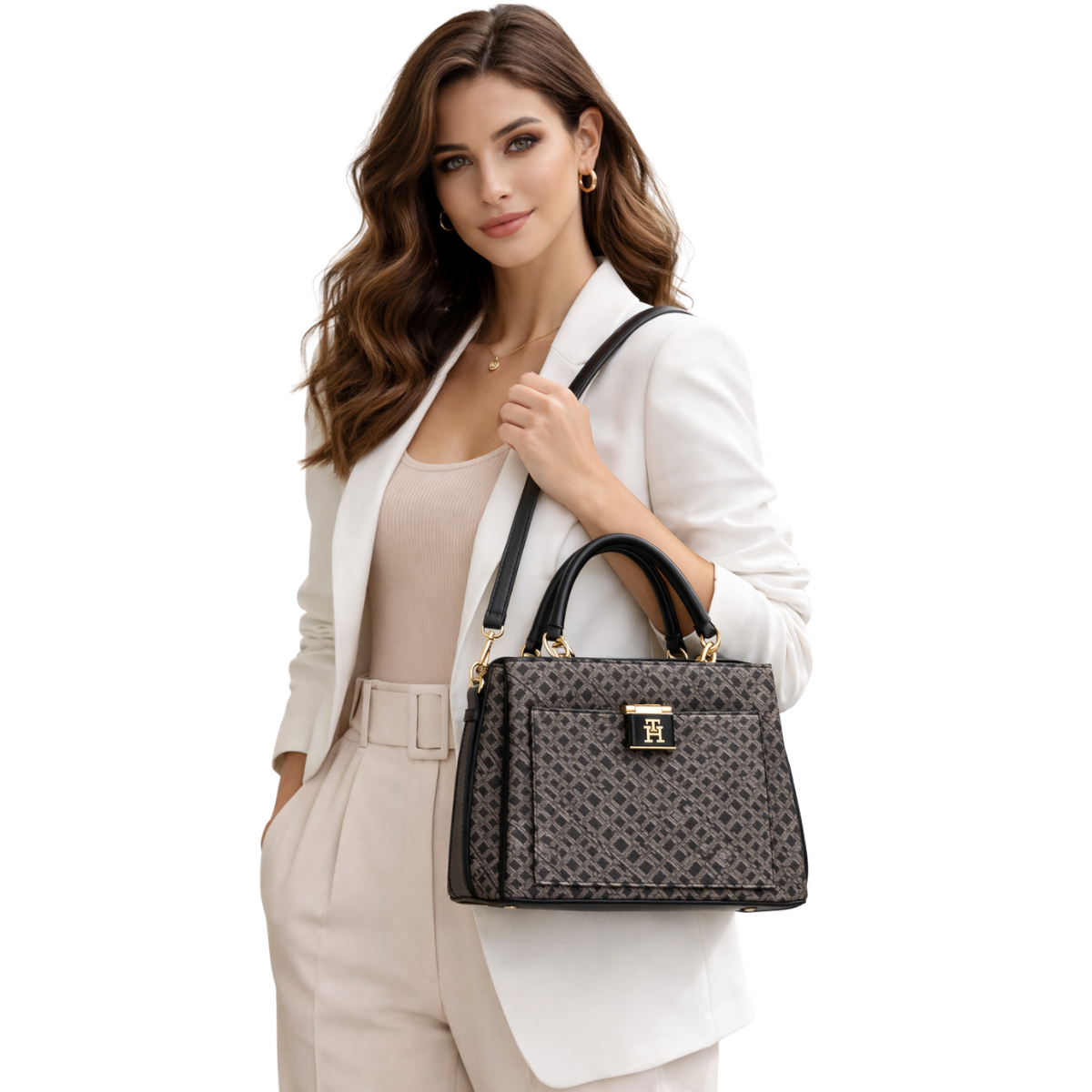 Tommy Jeans TH HER MINI TOTE Handbag women - BRN - Brown