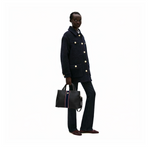 Tommy Jeans TH Monogram Satchel Handbag women - BLK - Black