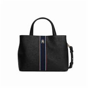 Tommy Jeans TH Monogram Satchel Handbag women - BLK - Black
