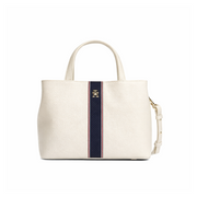 Tommy Jeans TH Monogram Satchel Handbag women - CRM - Cream