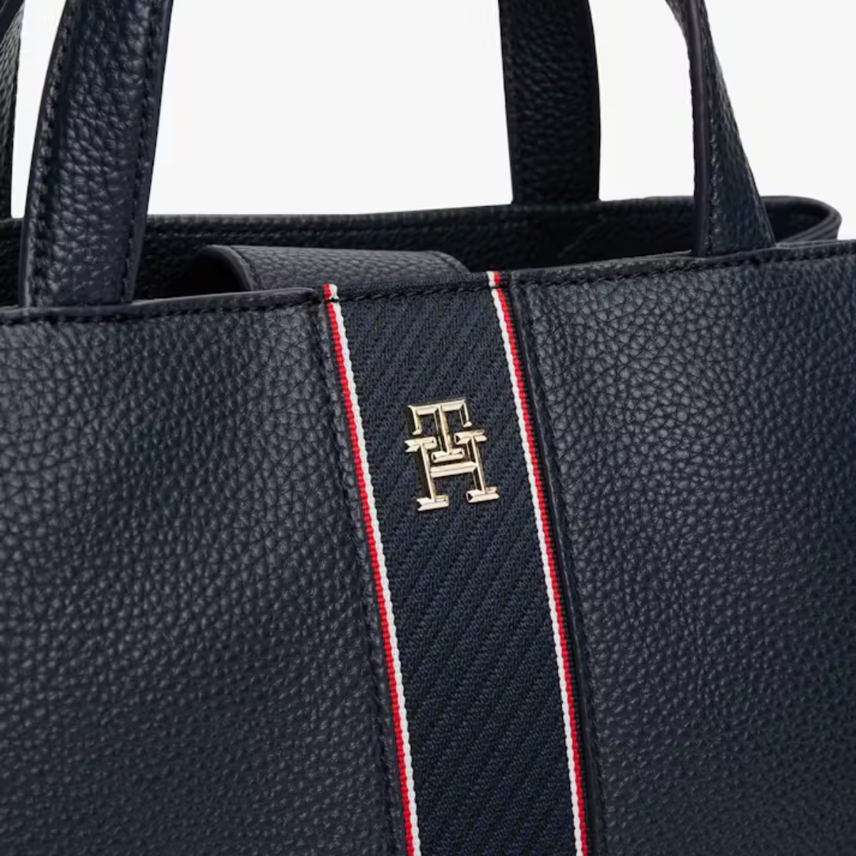Tommy Jeans TH Monogram Satchel Handbag women - NVY - Navy