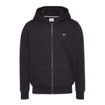 Tommy Jeans TJM Fleece Zip Thru Hoody Men DM0DM09592-BLK - Black / S