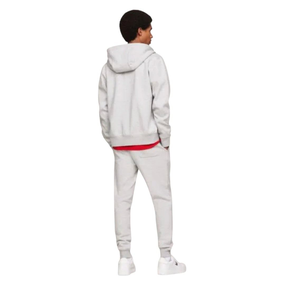 Tommy Jeans TJM Fleece Zip Thru Hoody Men DM0DM09592-GRY