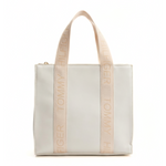 Tommy Jeans TJW ESS Daily Tote Leather Handbag women - BEG - Beige