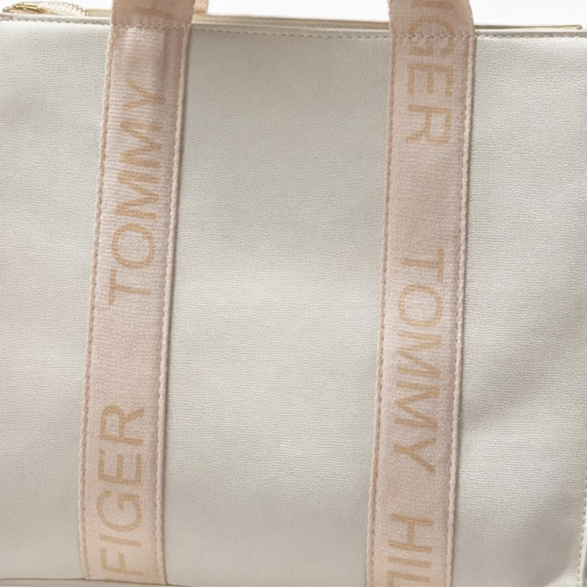 Tommy Jeans TJW ESS Daily Tote Leather Handbag women - BEG - Beige
